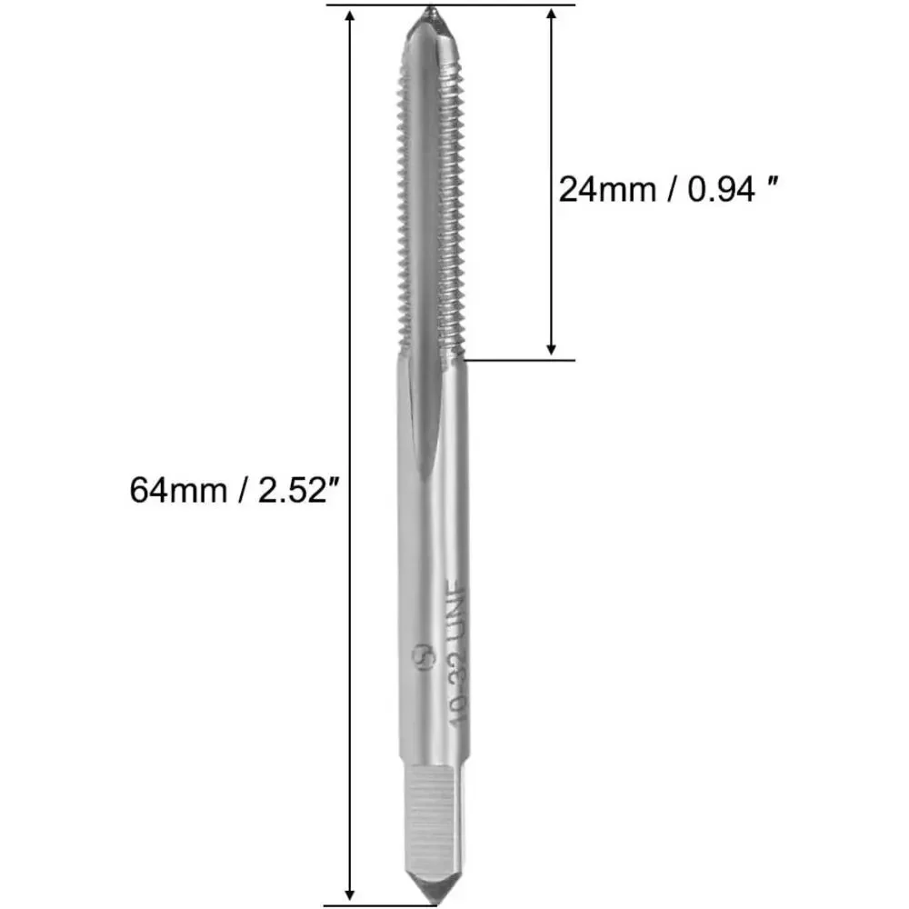 uxcell Machine Tap #10-32 UNF Threading Tool